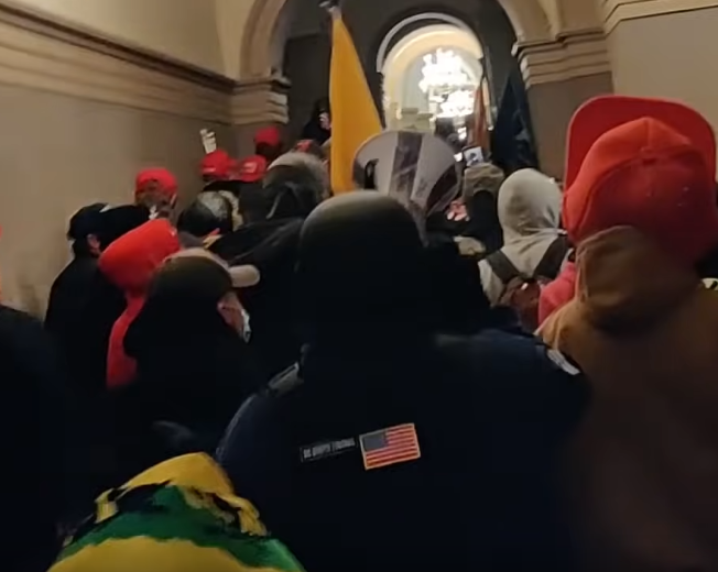 creek_twit's tweet photo. And here are #TreasonEagleScout and #SnapOnPB walking towards the small senate rotunda at 5:28 of that video. https://t.co/G0r4CeJ3DT