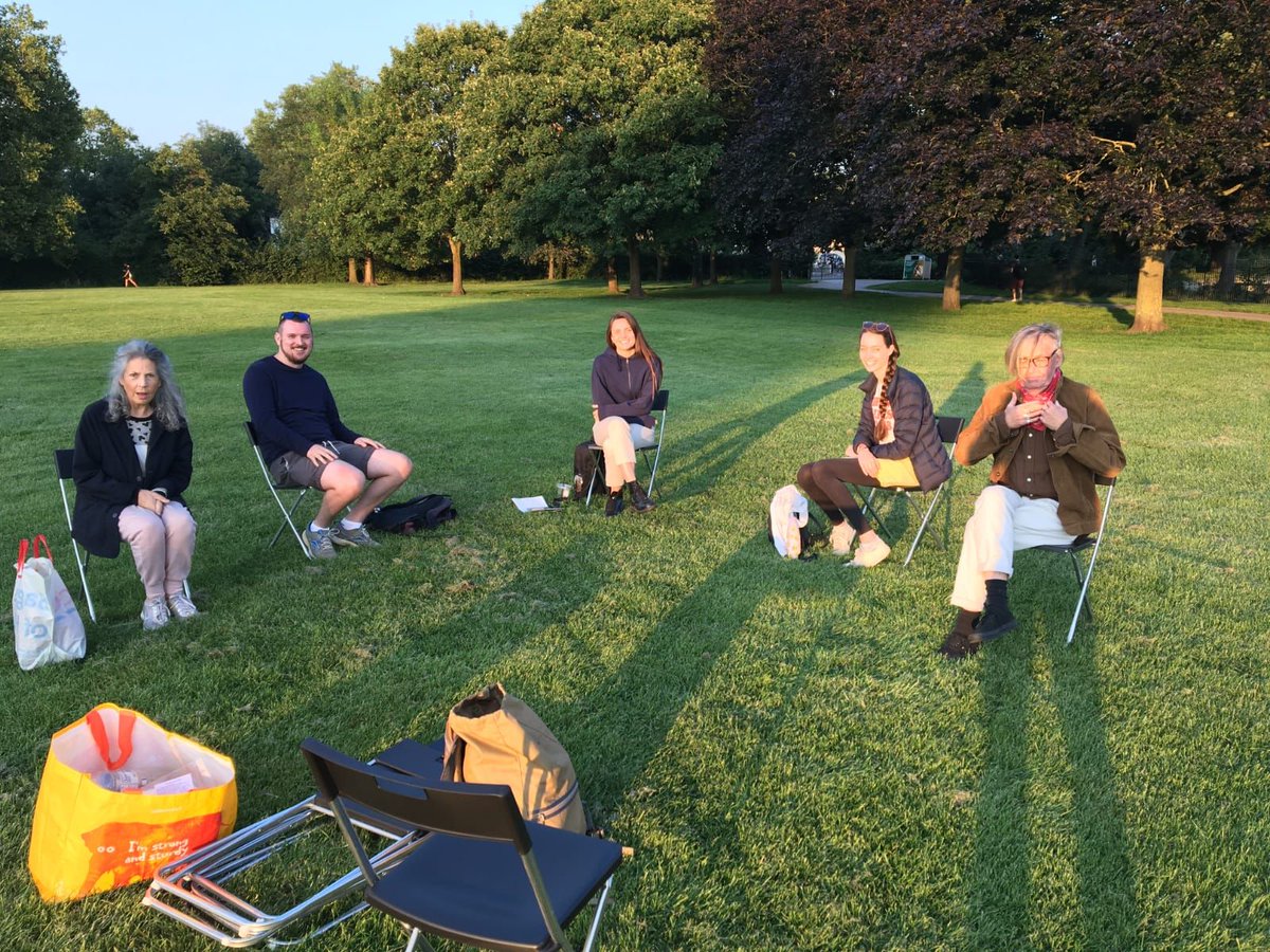 It was such a great feeling to have our first face-to-face event since Feb 2020. With lovely people from <a href="/NorthLDNCares/">North London Cares</a> we sat in a circle at #regentspark chatting about what we consider to be the greatest achievement of our lives. An absolute pleasure as always! 🙌  #parklife