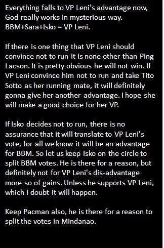 James Cedric Lim Hassan On Twitter This Is My Filipina Mother S Observation Re Ph Presidency I Hope She Is Making Sense Finger Cross We Are Voting For Our Future President Vp Leni