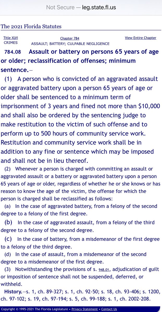 <a href="/CathyHeyworth/">Cathy Heyworth Harris</a> Thank you for your efforts on participating today! It is such a shame that not only were you assaulted, but that the police were negligent in performing their duty to protect you and others.
Cathy, you didn’t say, and it’s difficult to tell in the video, but are you over 65?