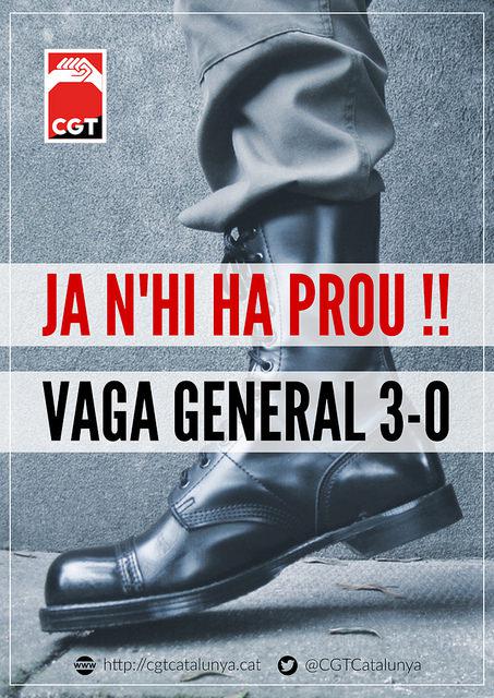 cgt_ebre's tweet photo. Avui #3Octubre, fa 4 anys que la @cgt_ebre vam convocar a la VAGA GENERAL més massiva del país. Amb totes les contradiccions però amb la convicció que ho tornaríem a fer. En la defensa de les llibertats, i contra la repressió, la CGT hi serem sempre!💪
https://t.co/jxjZ11LiAT https://t.co/LjII3SIAsY