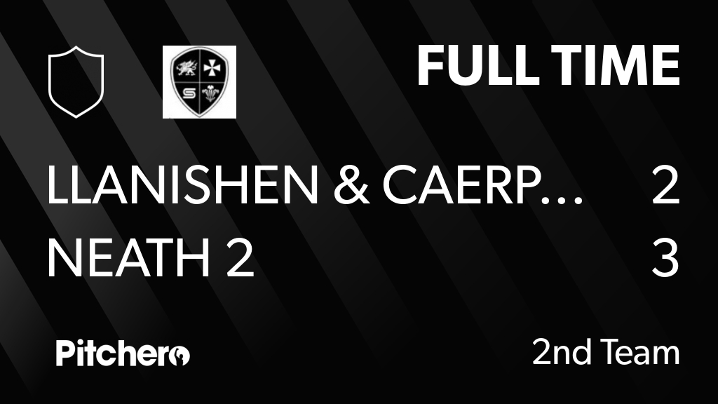 FULL TIME: Llanishen &amp; Caerphilly 2 2 - 3 Neath 2
#LLANEA #Pitchero
pitchero.com/clubs/neathhoc…