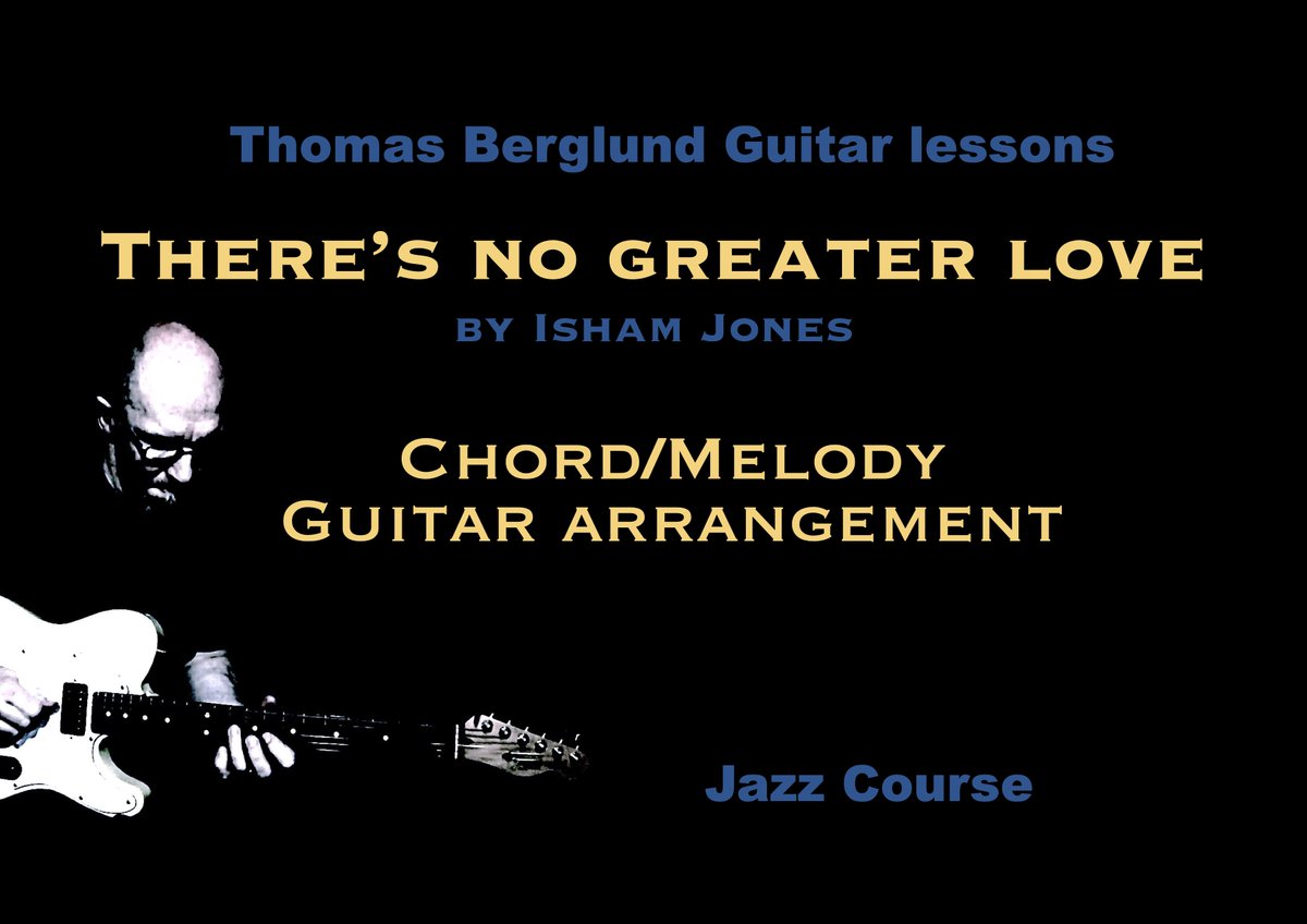 The #jazzstandard 'There's no greater love' with a chord/melody #guitararrangement in this video.

Watch the video on #YouTube with #backingtrack by follow the the link. 
►youtu.be/EuWwi4RJ11w

#Guitar #Jazzguitar #ChordMelody #theresnogreaterlove #guitarlessons #guitarplayer