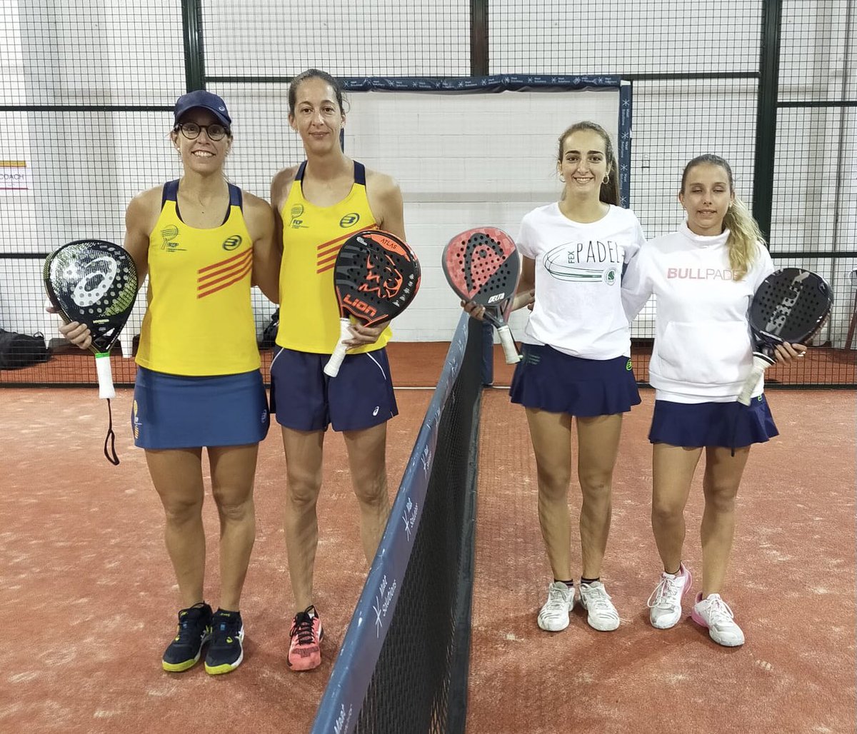 FCatalanaPadel's tweet photo. 🏆 #CESSAA Final 🚺
📍 A Coruña (Galicia)

FCP vs @fexpadel 

Ja a pista 

#1 Sánchez / Gomis 
#2 Sainz / Rovira
#3 Marrero / Guinart
#4 Bonilla / Bellver
#5 Pujals / Traviesa

Molta Sort 💪💪

ℹ️ https://t.co/YpXwkoI5mw

#YesWeCAT #Pàdel #Català #MésPàdelQueMai https://t.co/oBrEtTUVbE