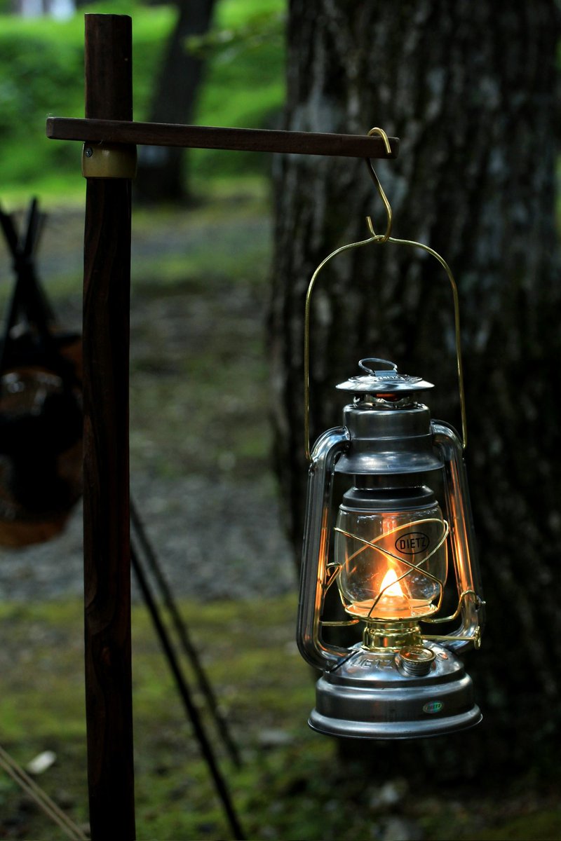自作ランタンスタンド