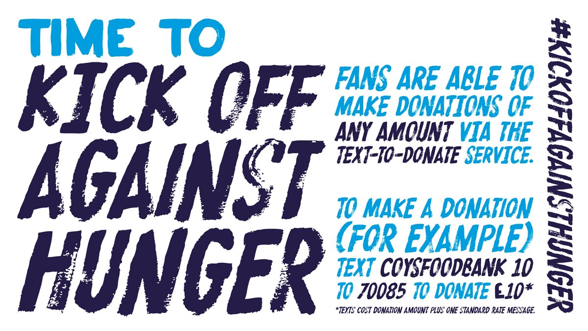 THSTOfficial's tweet photo. ⚽️ At the match today? Remember to drop off any jams, chocolate spreads or peanut butter at the @TottFoodbank van by the Community Sports Centre from 11am.
📱Not at the match today? Support @TottFoodbank by texting COYSFOODBANK 10 to 70085 to donate £10.
#KickOffAgainstHunger https://t.co/n0J8PNPBqg