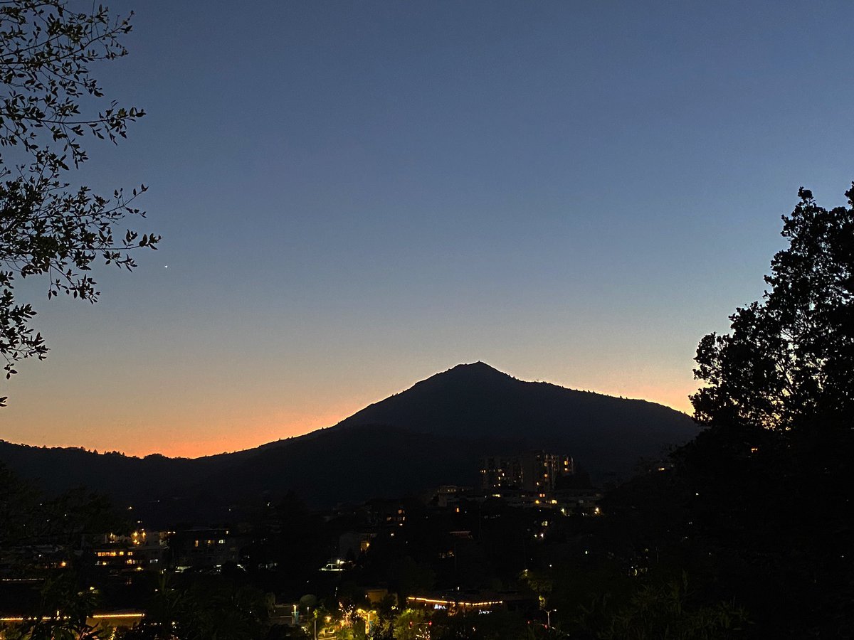 Seen on my late run 🏃🏻‍♀️ 

#seenonmyrun #cali #norcal #sfbayarea #northbay #marincounty #marin #mttam #mttamalpais #laterun #dusk #almostdark #inthehills #burningoffsteam #landscape #2ndrunoftheday #runanddone #iphone #iphoneography #instagram #instaview #runday @BillMartinKTVU