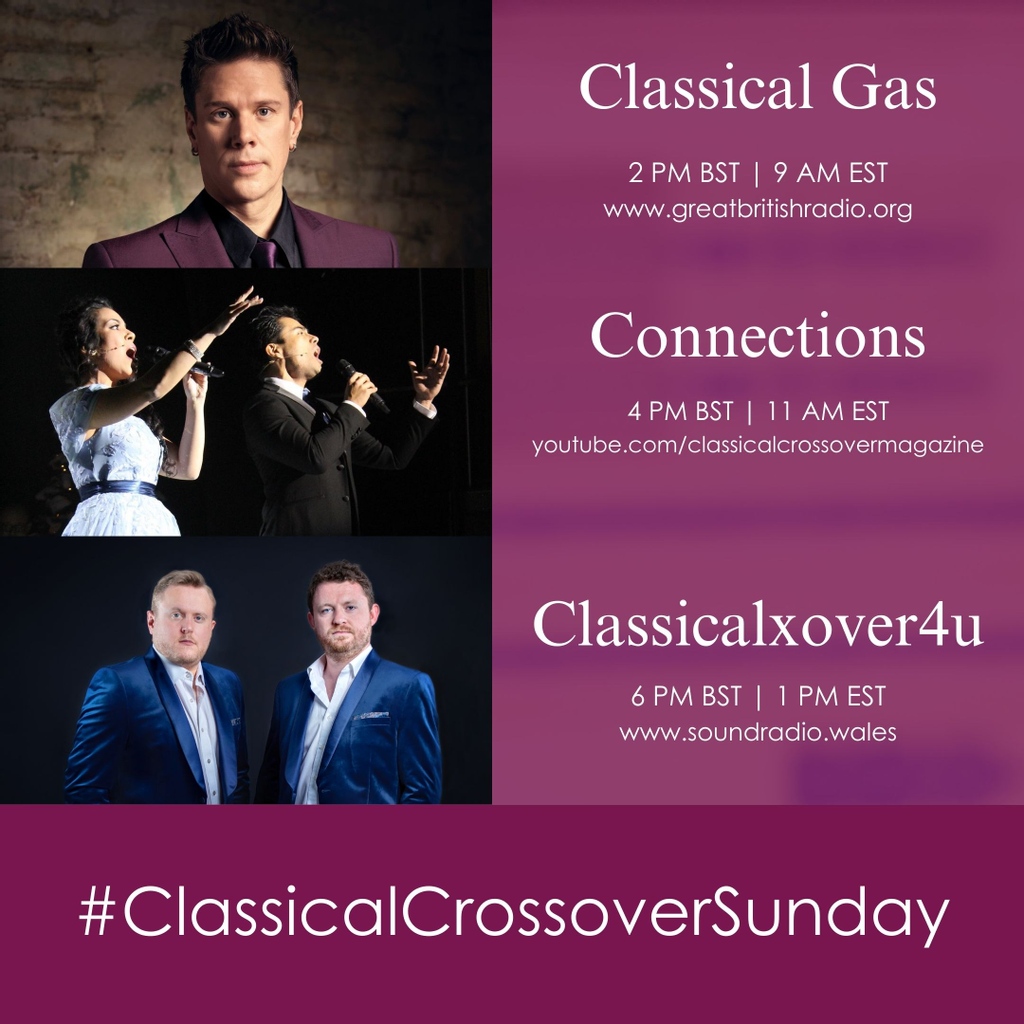 Crossover Music Magazine (@crossmusmag) on Twitter photo We have a fabulous #classicalcrossoversunday in store for you fans today 😍 <a href="/divodavidmiller/">David Miller</a> <a href="/joannaforest/">Joanna Forest</a> @ClassicalXOvr4U <a href="/Nayeli_Musica/">Nayeli Abrego</a> <a href="/forevertenors/">ForeverTenors</a> We have a fabulous #classicalcrossoversunday in store for you fans today 😍 <a href="/divodavidmiller/">David Miller</a> <a href="/joannaforest/">Joanna Forest</a> @ClassicalXOvr4U <a href="/Nayeli_Musica/">Nayeli Abrego</a> <a href="/forevertenors/">ForeverTenors</a>