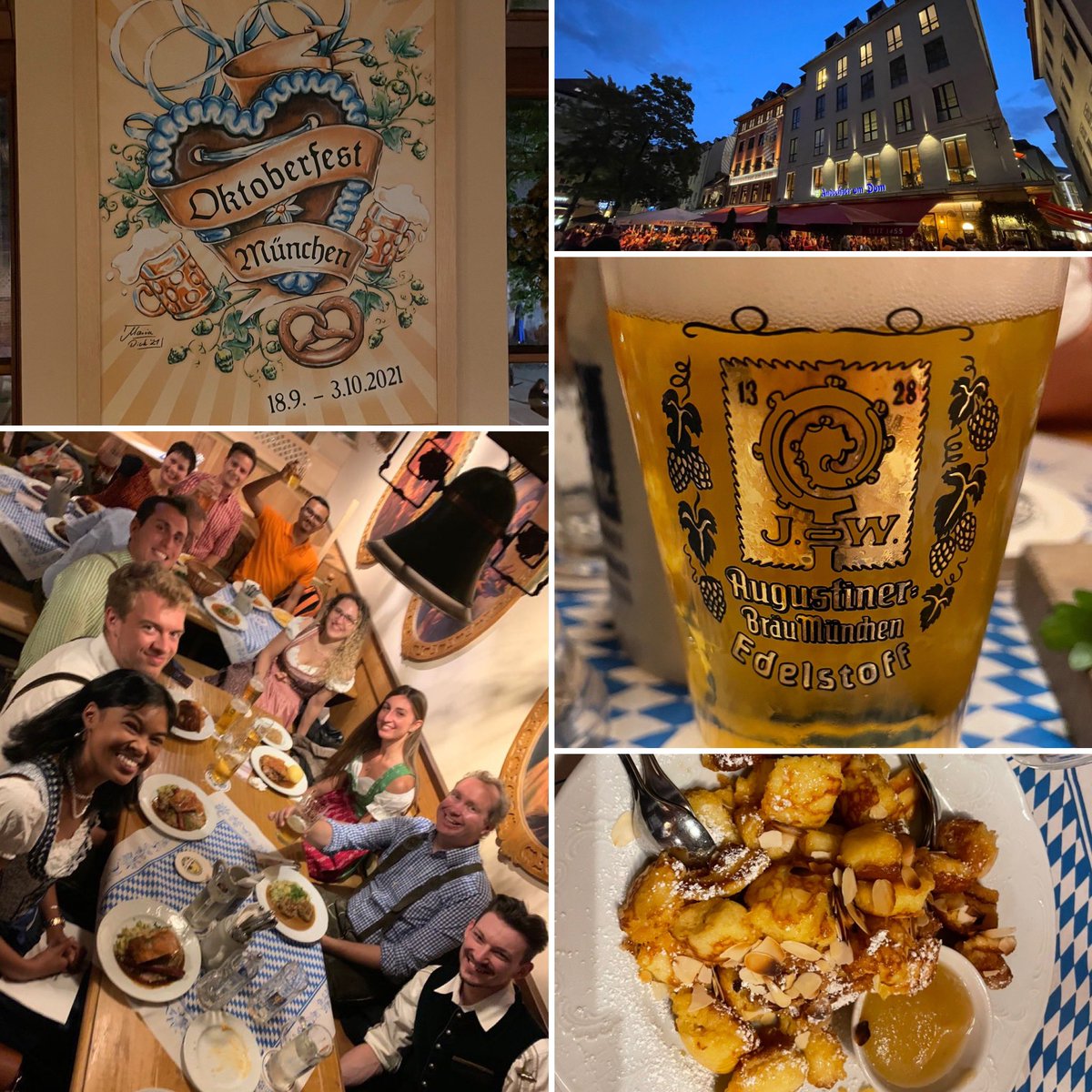 Today would have been the last day of the #Munich #Oktoberfest2021 … as it was cancelled due to covid, we went to enjoy the #wirtshauswiesn2021 instead. Next year again #Oktoberfest2022