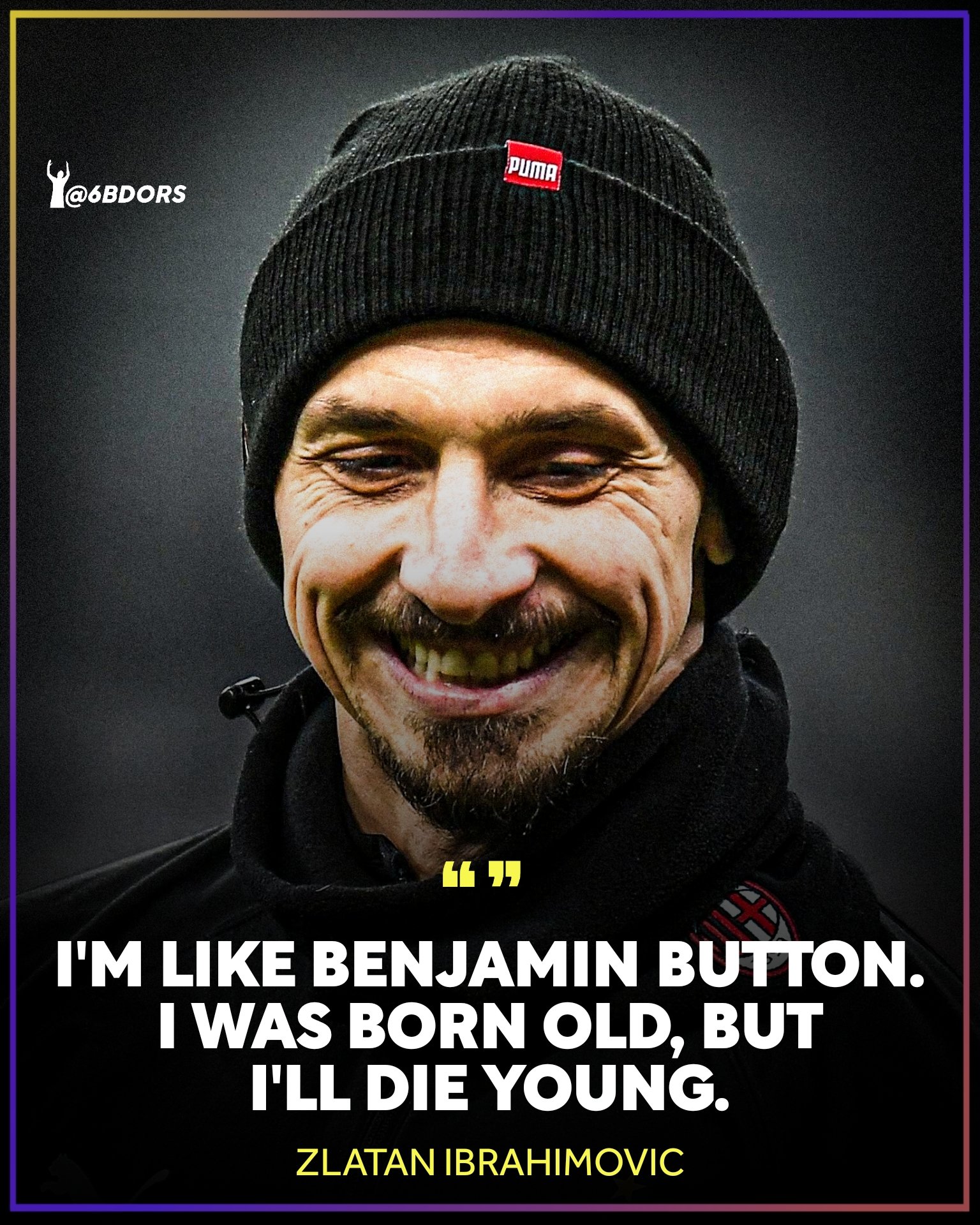 Happy 40th Birthday to Zlatan Ibrahimovic. 