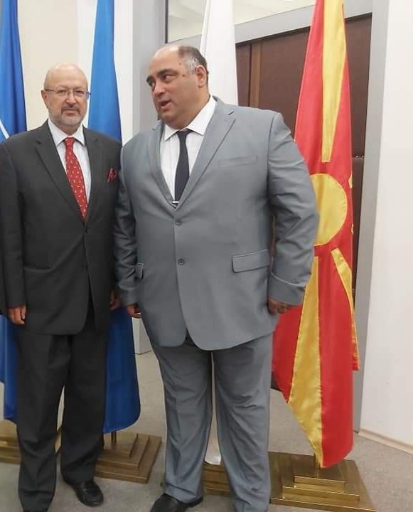 RubinZemon's tweet photo. With OSCE HCNM https://t.co/teHei0muM9
