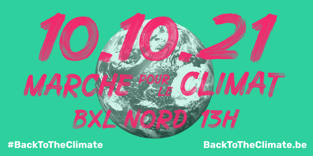 La marche c’est déjà dans 1 semaine! Et on a de bonnes nouvelles!

👉Le réseau <a href="/STIBMIVB/">STIB-MIVB</a> sera libre d’accès entre 12h et 19h le 10 octobre!
👉La <a href="/SNCB/">SNCB</a> renforcera son offre de trains et elle propose le Ticket Weekend avec une réduction de 50% sur le tarif standard!

Merci💚