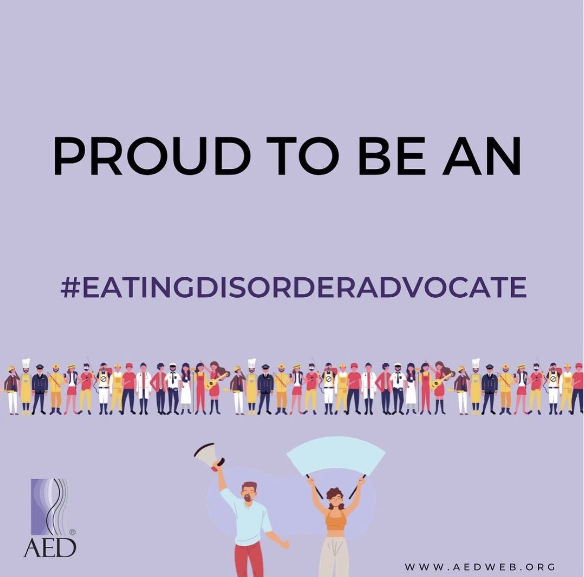 aedweb's tweet photo. At the #AcademyforEatingDisorders, we are proud of the work of all who are passionate about eradicating #EatingDisorders. It’s great to see our new graphics shared! Thank you!
#EatingDisorderProfessional #EatingDisorderAdvocate #EatingDisorderResearcher #WhyWeStudyEDs https://t.co/Bs9T87cweU