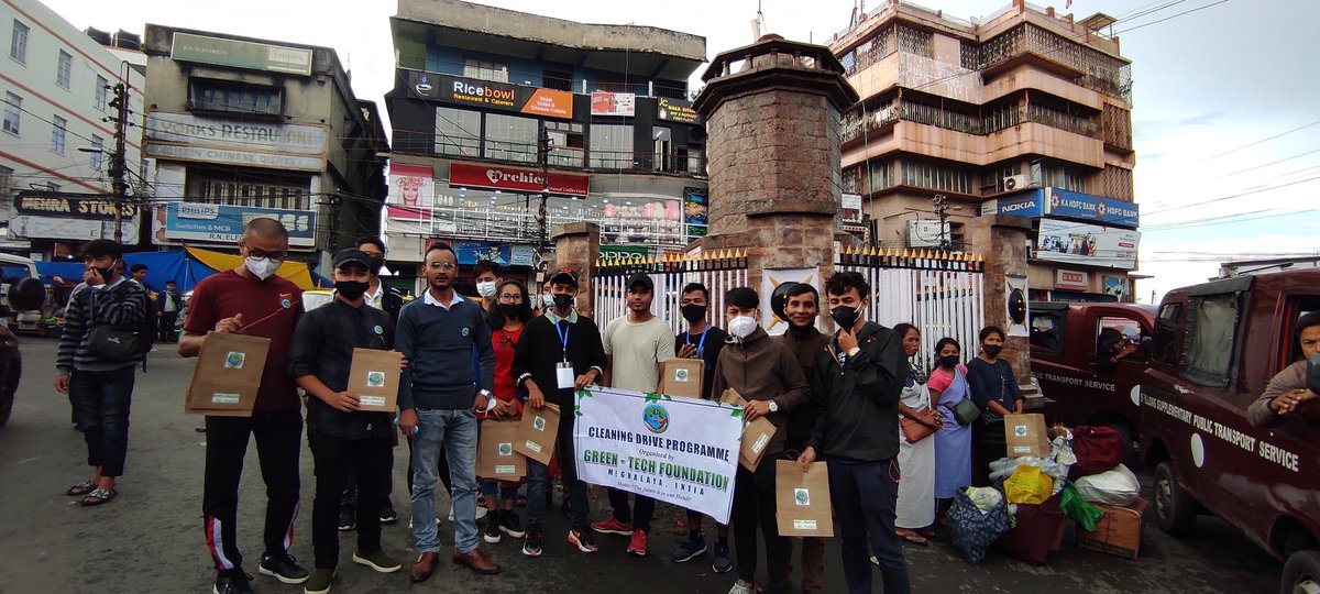 GTFmeghalaya's tweet photo. #PlasticFreeMovement #Khyndailad #Motphran #Iewduh #Umsohsun 
❌"Don't be Drastic, ✅Say No to Plastic" 
Plastic Free Movement (initiative by *K11@Kyrshan Lang Iwei ia Iwei* in collaboration with Green-Tech Foundation. 

#Motphran #PB #Iewduh

@SangmaConrad @JamesSangma1 https://t.co/ZDA8W8wt5Y