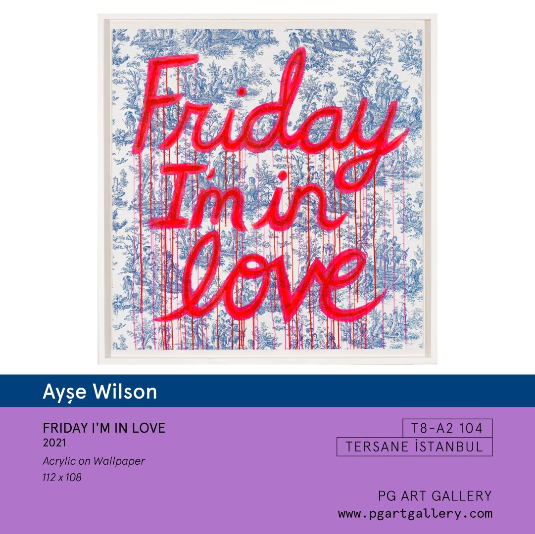 Contemporaryist's tweet photo. 16th edition of #Contemporaryistanbul welcomes #PgArtGallery at #Tersaneistanbul
▪ Melis Buyruk “Habiat Series | Bear”
▪ Ayşe Wilson “Friday I'm in Love”
You can visit https://t.co/2EEP8yrH5n for the 16th edition tickets.
#ci16th #ci2021 #akbanksanat #mobilet https://t.co/0kCegzZrUy