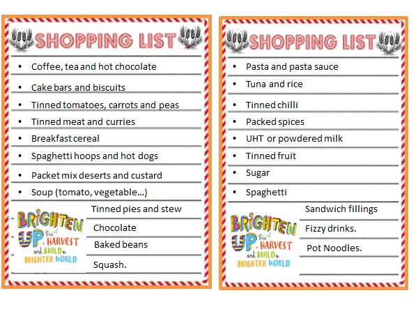 @allsaintsccduk Join us at Harvest Food bank collection. Please bring any of the following items to school. Collection during form time. #Harvest