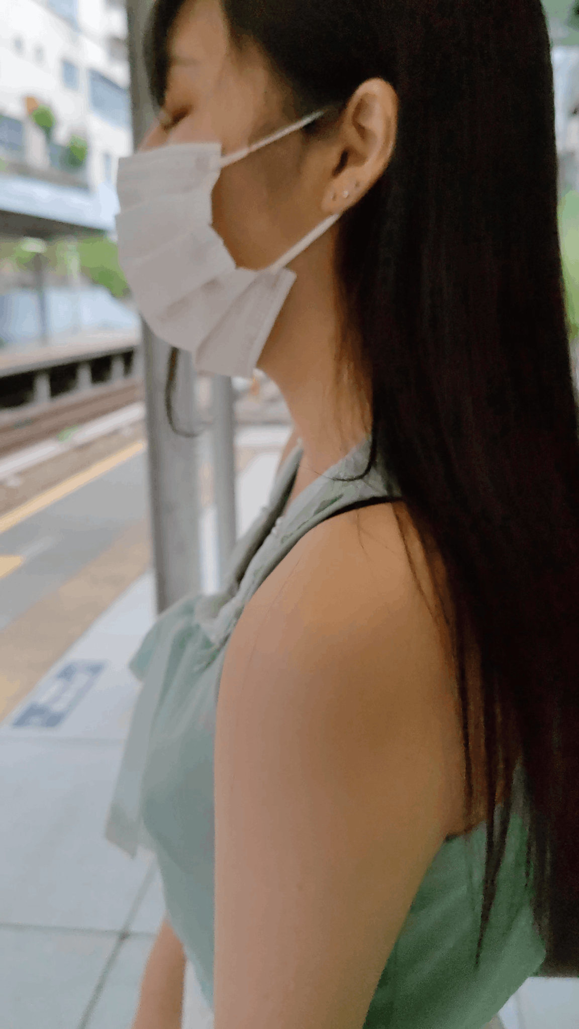 腋　接写 
