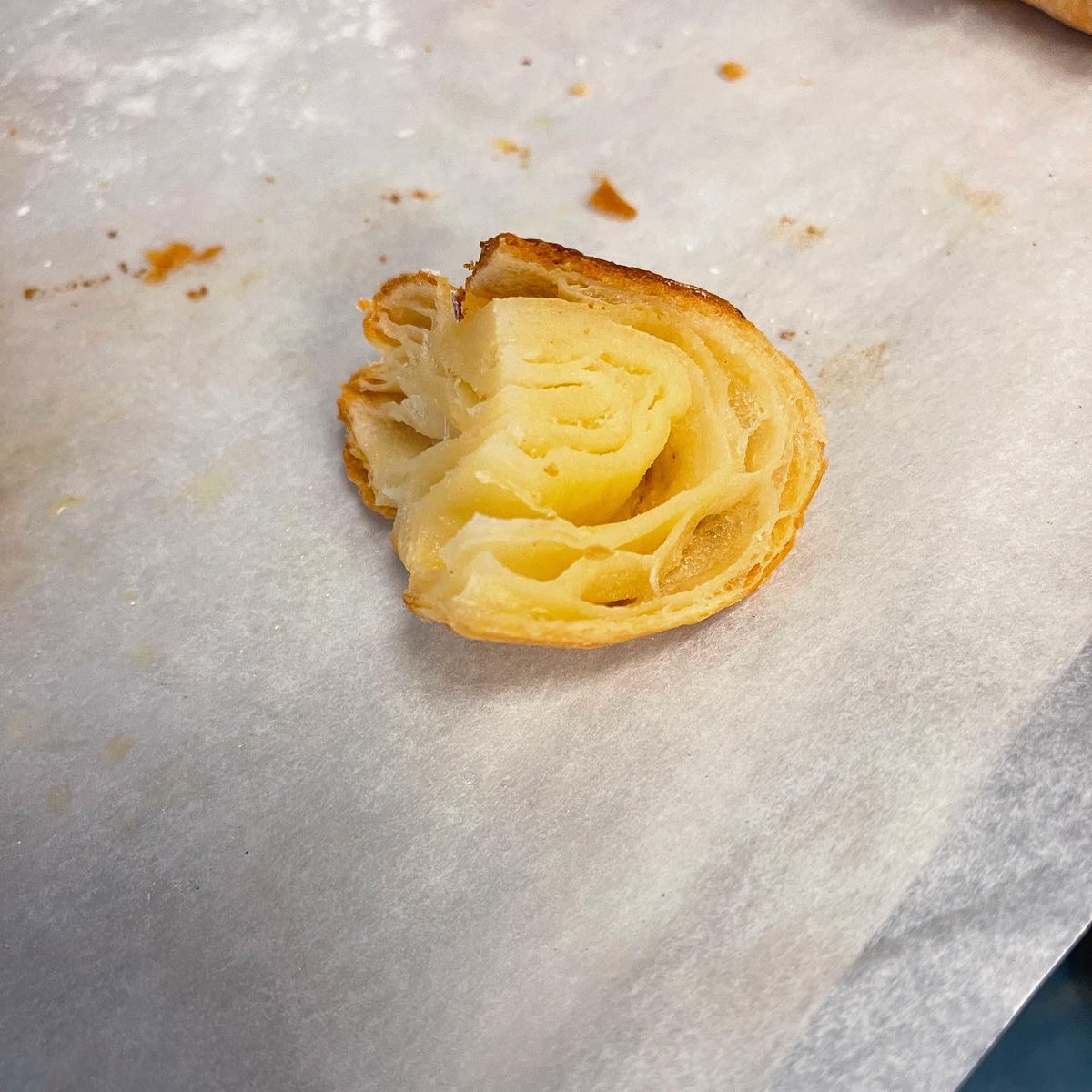 Pretty proud of our first #veganglutenfree #croissant trial

More tests coming