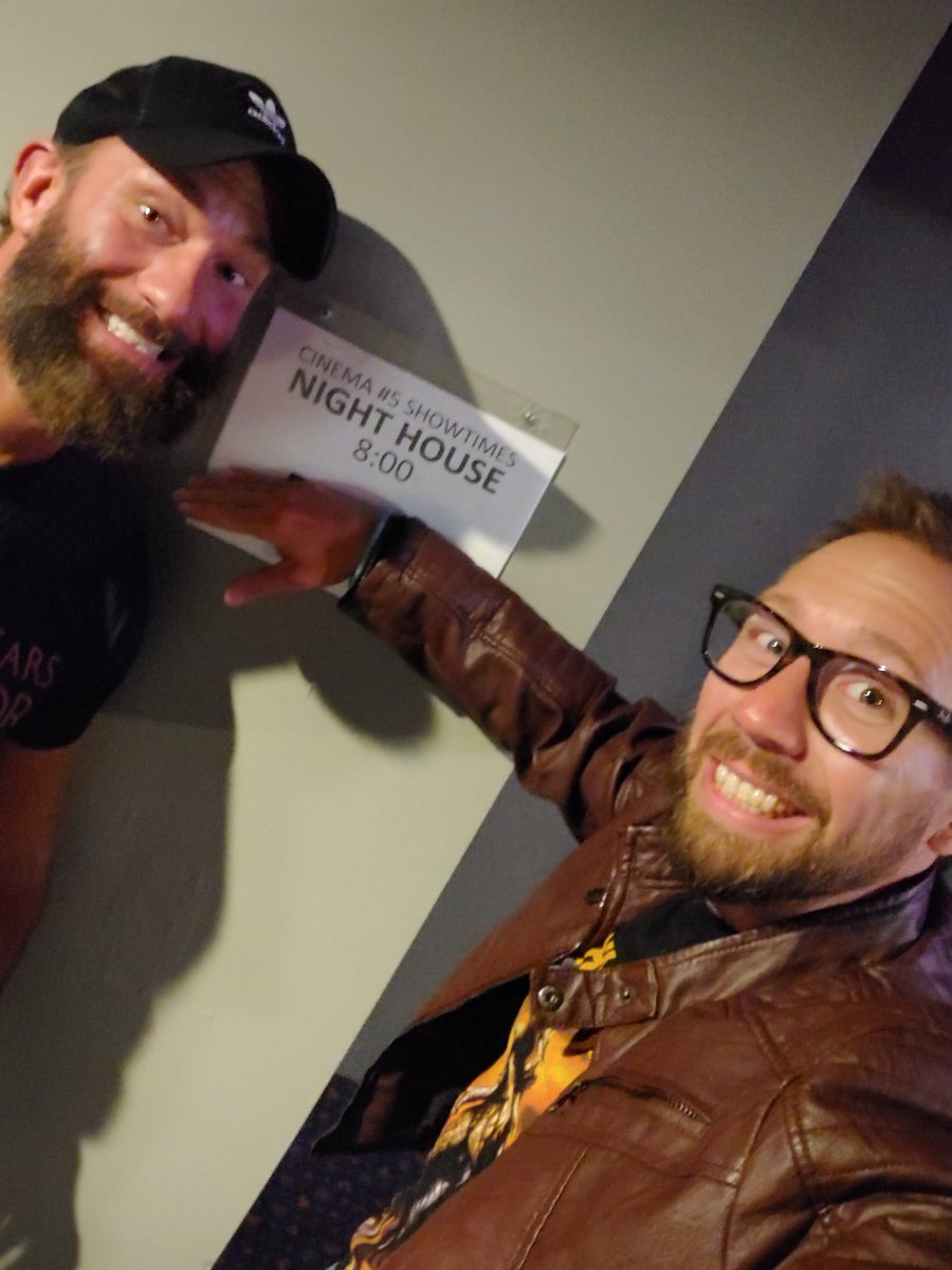 DamnThatsScary's tweet photo. Words can't express the feeling of dread and terror we had while watching #nighthouse I love Nileistic horror. Do not sleep on this instant classic! https://t.co/qovHoQ5r8C
