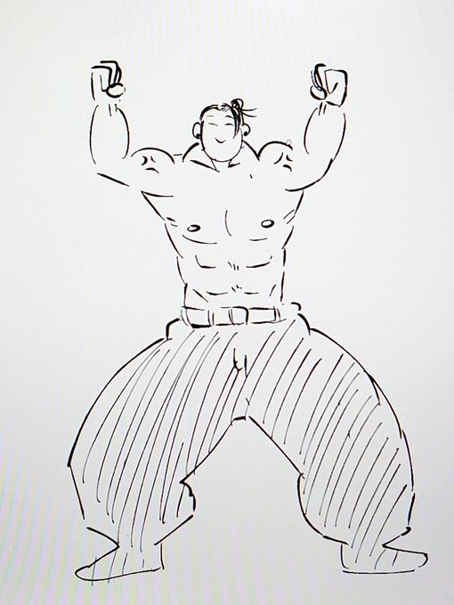いつかムキムキのすぐるくん描くという意気込みだけはある。 
