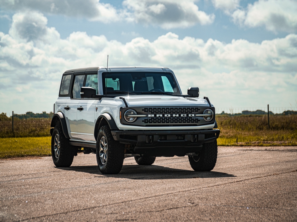 Ford tough, but faster 🤠 Call 979-885-1300 to learn more about our Ford Bronco packages!