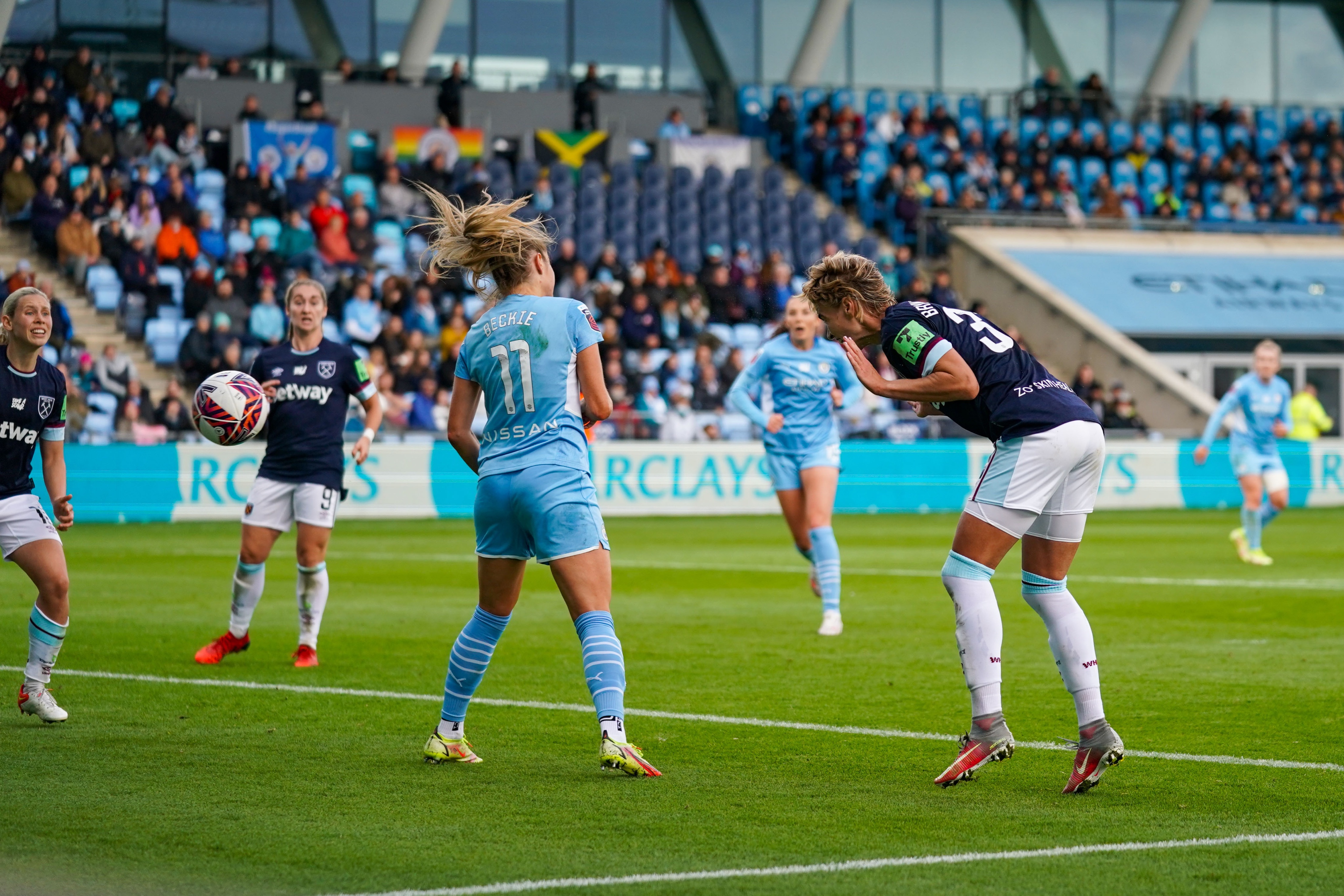 FAWSL West Ham United J4. Remate del gol