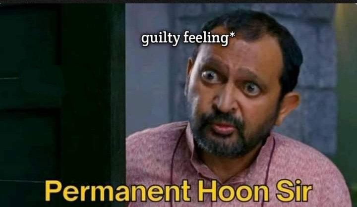 harshitpagariya's tweet photo. After rudely talking wid my people:😧
.
#memesdaily #guiltyfeeling https://t.co/NWwAgagPWn