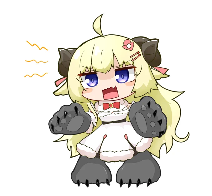 けるべろす 
#つのまきあーと 