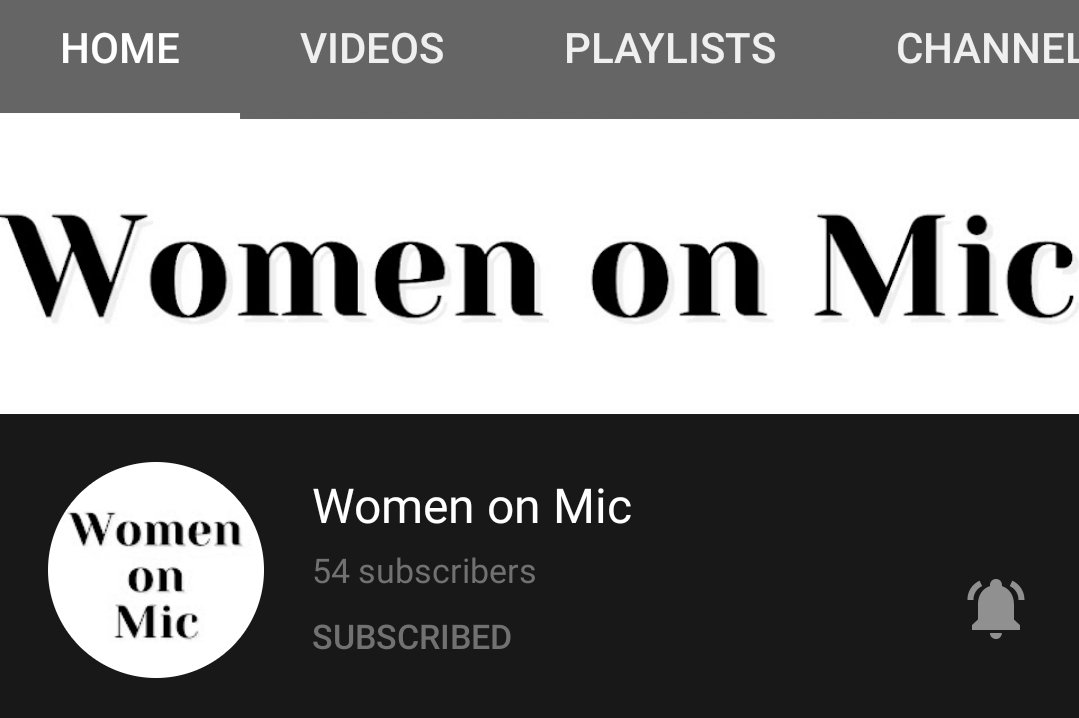 Thank you to everyone who's discovering the Women on Mic YouTube channel, checking out and sharing the videos, commenting and especially those who've subscribed! 💖

Looking forward to growing the resource and community!