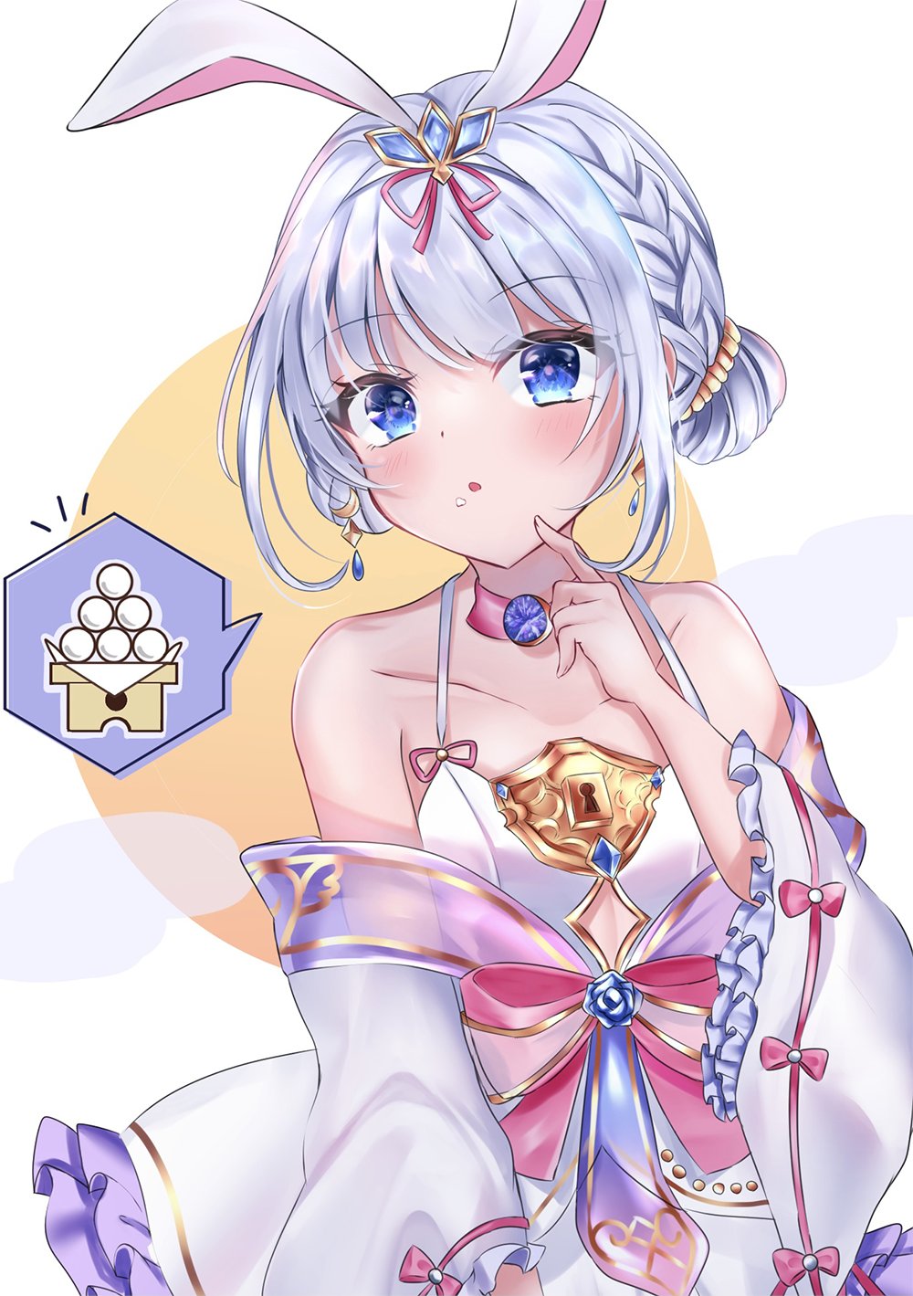 卯月煙子 お月見ティナ 白猫プロジェクト 白猫お絵描き T Co Hz1ls3rmon Twitter