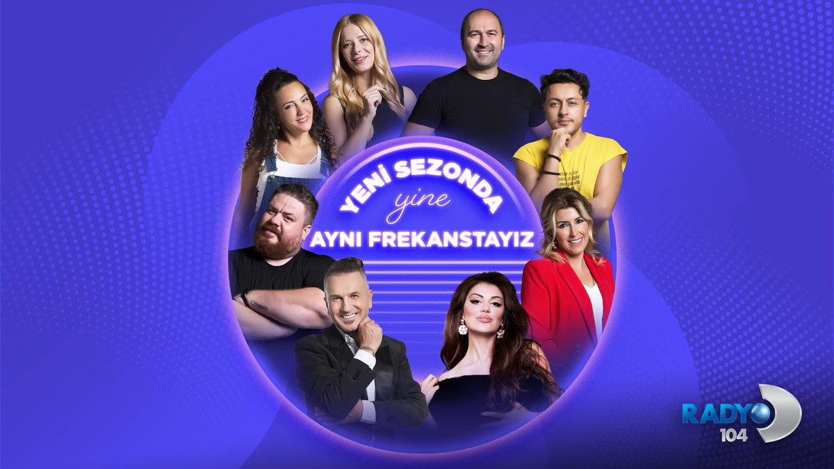 Yeni sezonda yine tüm heyecanımızla aynı frekanstayız! 💙

<a href="/emremutluben/">Emre Mutlu</a> <a href="/hilalozganii/">Hilal Özgani Yasin</a> <a href="/SeminYldrm/">Semin Yıldırım</a> <a href="/fatihusluonair/">Fatih Uslu</a> <a href="/dadaVELET/">ASLANHAN irfan</a> <a href="/Astromatikk/">Aygül AYDIN</a> <a href="/carolineyilmazz/">Caroline Yılmaz Fan</a> <a href="/Erenhakan/">Hakan Eren</a>