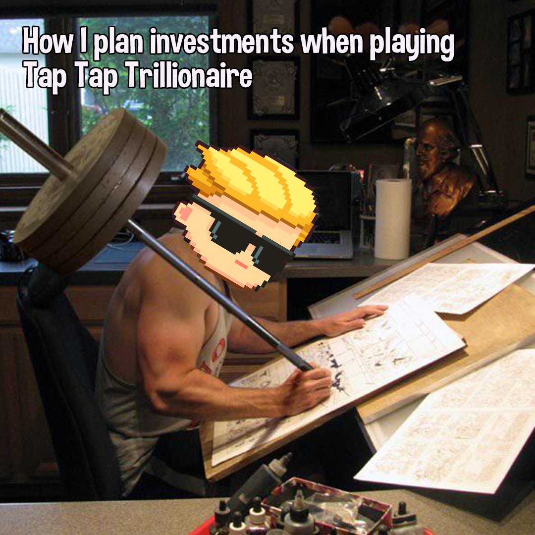 I take my planning very seriously 😎

Want to practice on stocks while playing a fun mobile game? -⁠ m.onelink.me/8fe784a9⁠
⁠
#taptaptrillionaire #pixio #memestocks #stonks #amc #diamondhand