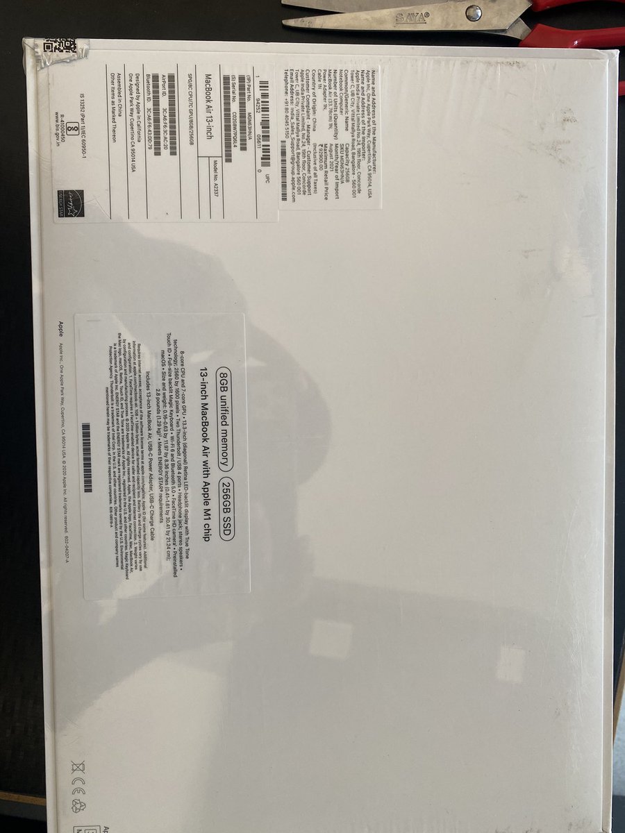 SunnyBidhan's tweet photo. @Flipkart @jagograhakjago @consumercourtin @CourtIndia #Flipkart se #Apple #MacBook 8/512 order kiya tha deliver hua 8/256  #Flipkart ne case verify kiya seller ne galti mani  return or mera sara nuksan bhrne ki mail confirmation bhi ki ab return reject kr di please solve this. https://t.co/gqdsDMtZFD
