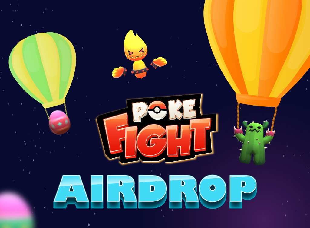 💵PokeFight Airdrop is live !!!

🏮Welcome to PokeFight official Global Community

Participate in our Airdrop and earn to 416 ($5) POKE tokens for doing tasks and 1 Point for each referral.

Join our airdrop bot here: t.me/PokeFightAirdr…
