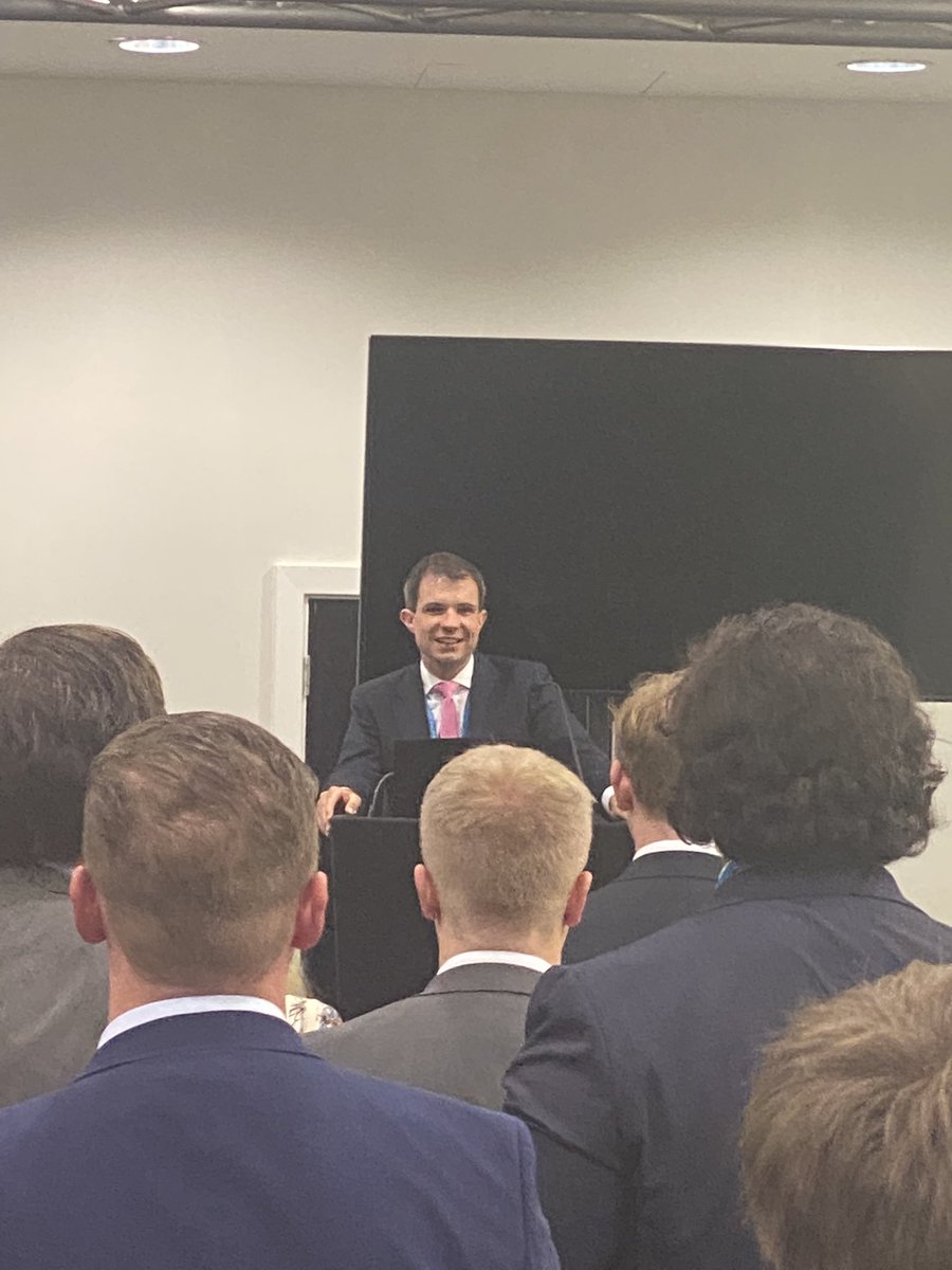 Great to be listening to <a href="/AndrewBowie_MP/">Andrew Bowie MP</a> at #YoungConservatives networking event this morning! Perfect way to kick off #CPC21