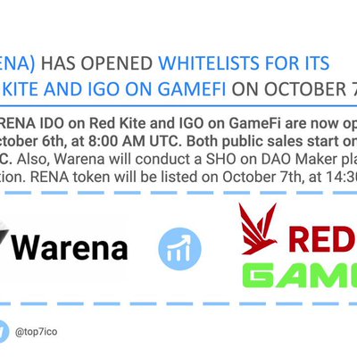 TOP 7 ICO's Photo