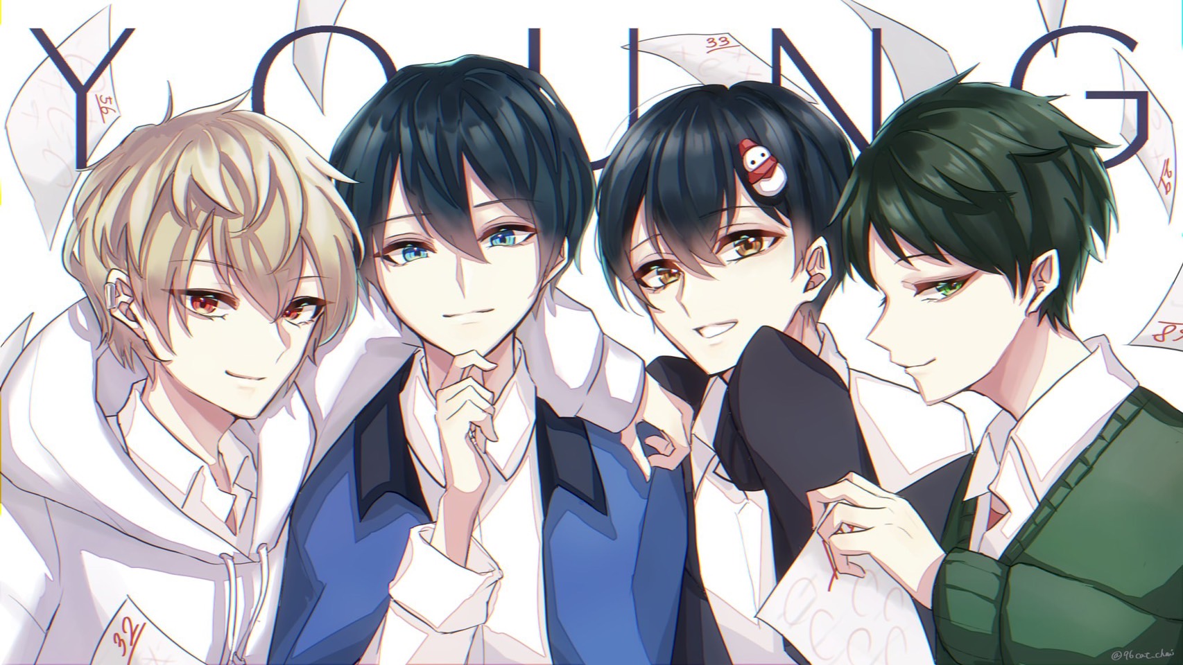 高田村 ブロマイド L判 【高田健志/なな湖/しんたろー/たけぉ】 高