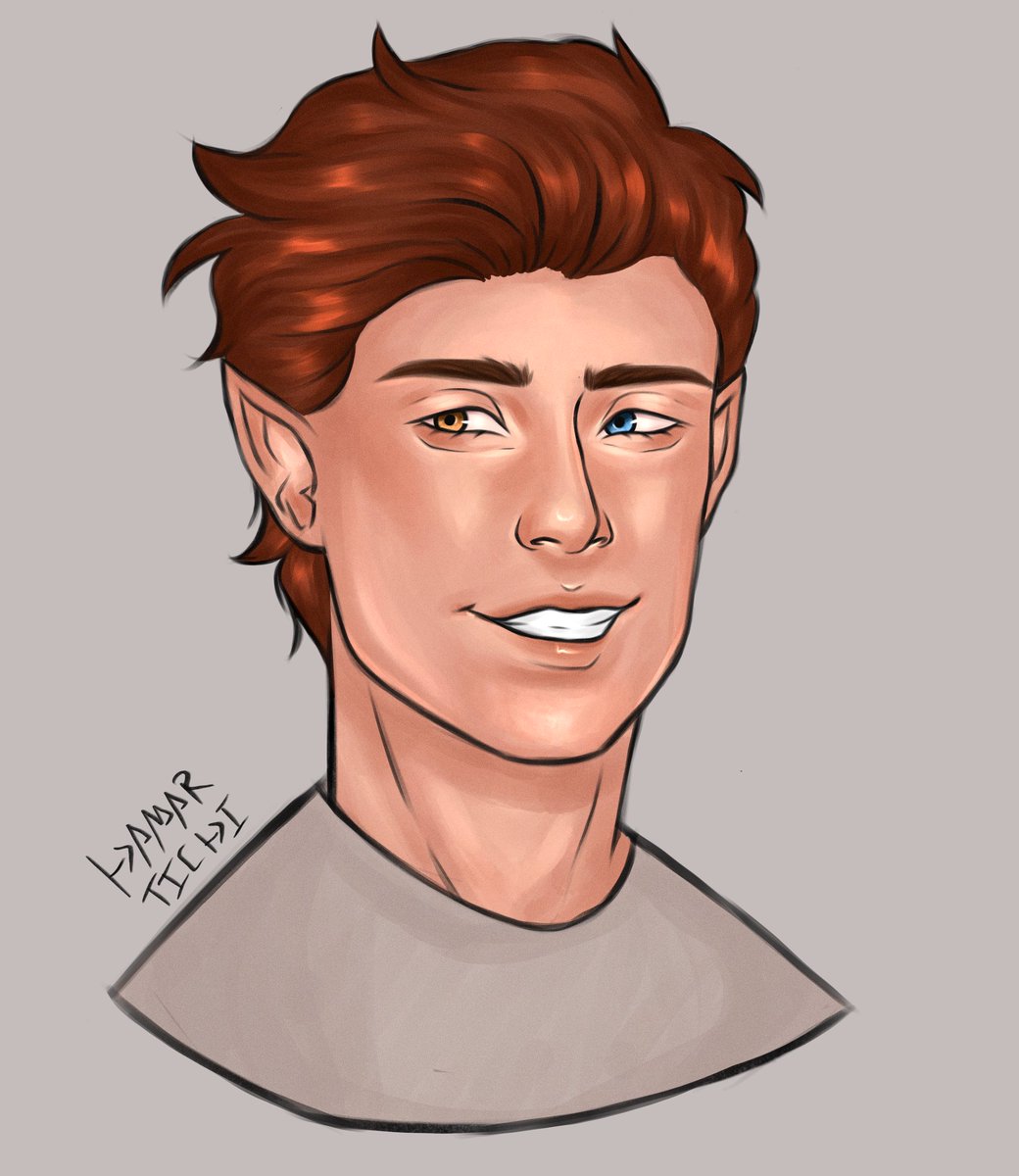 Kiearan's new love interest (?)-

Hhhhh.. 👀😳 had to draw this handsome 🔥

Character belongs to @artaganys 💙.