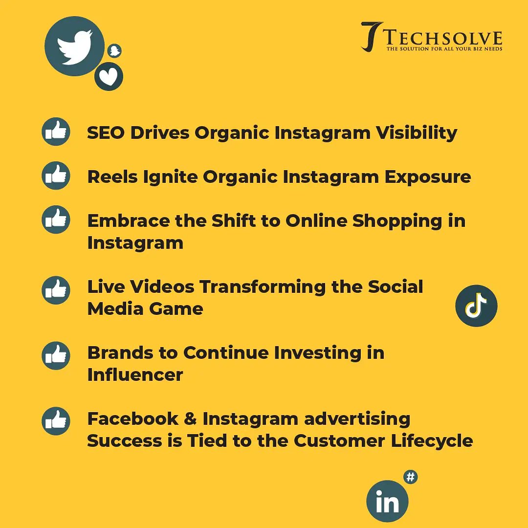 Techsolveteam's tweet photo. Every business should know these Social media marketing trends.

Save and follow for more updates.

#digitalmarketing #socialmedia #onlinemarketing #businessgrowth #businesstips #businessowner #marketingideas #marketingtips https://t.co/KvBEv82XLB