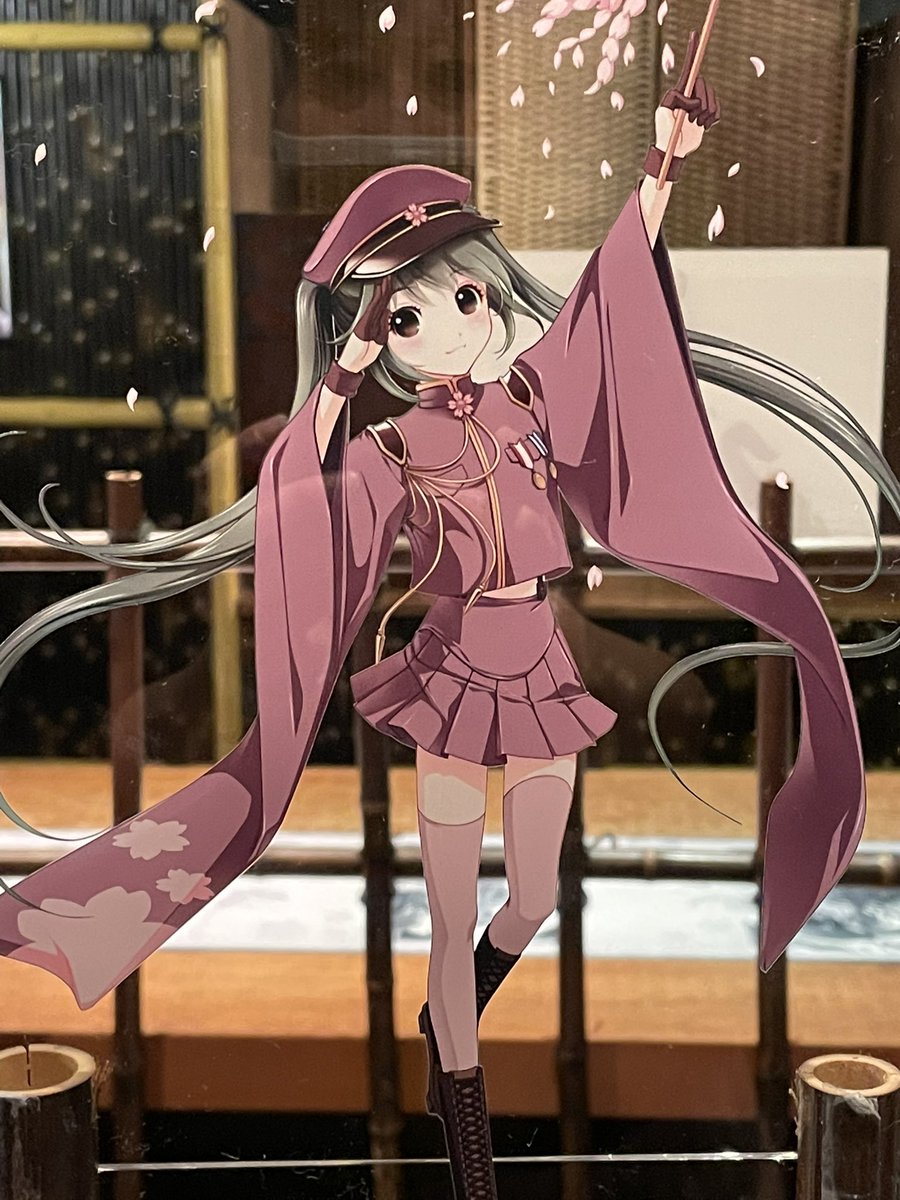 米ロ外相会談 千本桜の世界展 初音ミク 額装イラスト キャラクターグッズ