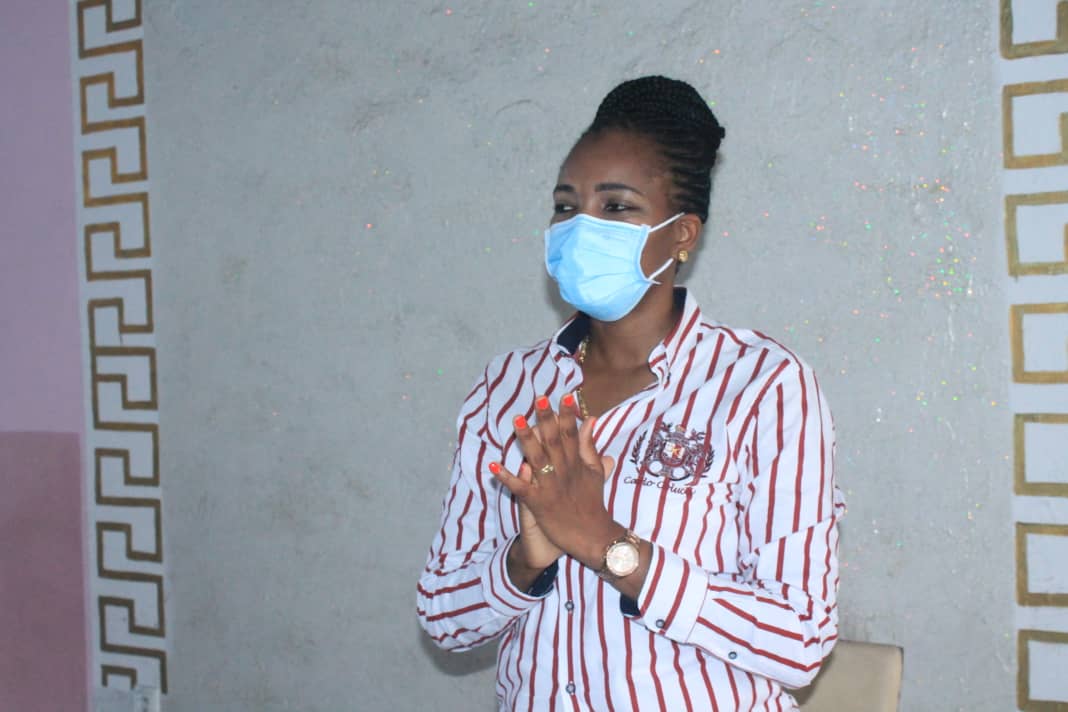 GeneralAff's tweet photo. Mme Laetitia BENA KABAMBA a eu un moment d'échanges avc ls Jeunes dela commune de Lemba/Mbanza-Lemba, c samedi 2 oct. La prise en charge de leur environnement immédiat, le changement de mentalités, le soutien aux actions d @NgobilaM, l'appui à USPE étaient au centre des échanges https://t.co/iTPlSlUSSr
