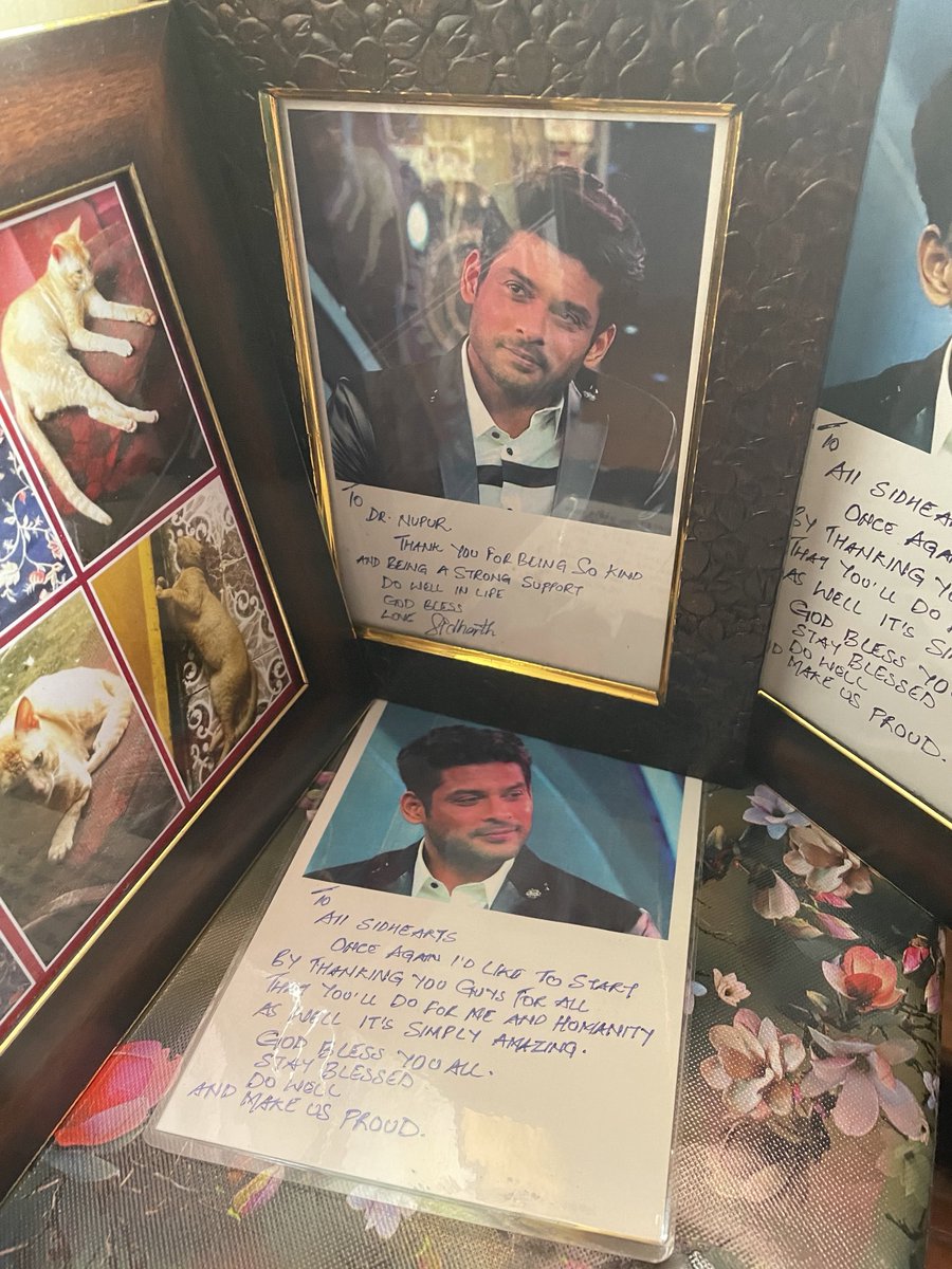 This corner in my room has my entire ❤️I knw prayers don’t work but still I’ll pray for you evryday Cuz all I what is  ur happiness Sidharth. .apna n humara bhi khayal rakhna ..no one will take ur place in my heart <a href="/sidharth_shukla/">Sidharth Shukla</a> I promise