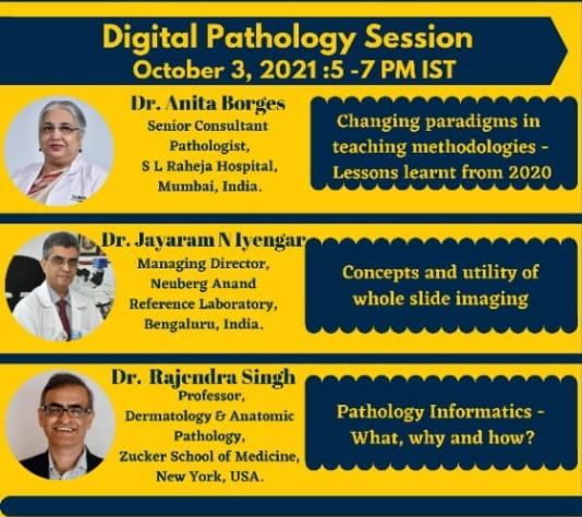 Next session at 5pm #DigitalPath #KAPCON2021 #pathtwitter #pathologists 
<a href="/VijayPatho/">Vijay Shankar S</a> <a href="/Thejaspatho/">Thejas K Murthy</a>
<a href="/scopingformore/">Dr. Rufaida</a> <a href="/ShivaArcher18/">Shivani s rao</a> <a href="/dr_maha2830/">Dr Mahalakshmi S</a> <a href="/Abhishek_Kilroy/">Abhishek Singh</a> <a href="/seemasantosh_gr/">Seema G R</a> <a href="/kotipallirohit/">Rohit Kotipalli,MD</a> <a href="/JK99324/">Dr. Jyotika Kumar</a> <a href="/Priyanshi11A/">Priyanshi Anand</a>