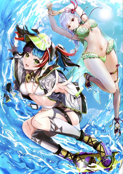 清少納言×カーマ(水着)#FGO 