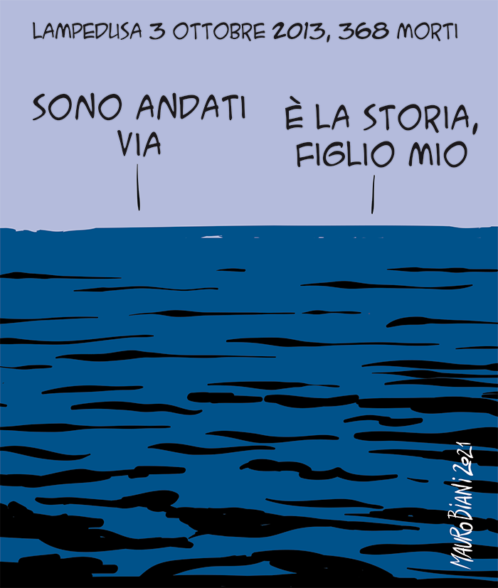 #Lampedusa #3ottobre2013 #persone #migranti #GiornataDellaMemoriaDelleVittimeDellImmigrazione 
Omissioni di soccorso.
Oggi su <a href="/repubblica/">Repubblica</a> 
Segnalo anche l'inchiesta di #Spotlight. 3 ottobre, il naufragio di Lampedusa ancora senza verità: rainews.it/dl/rainews/med…