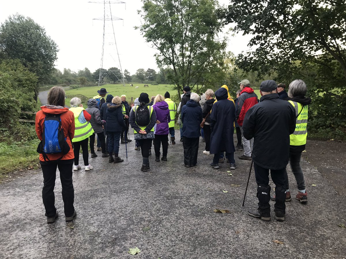 Luna and I had a great #WalkofHope with the Urmston walking group this morning as part of our #shiningalightonsuicide #MonthofHope activities.