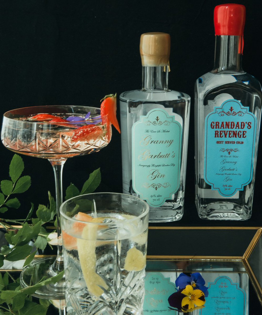 Happy Grandparents' Day! Raising a glass to all the grandparents particularly ours here at Exeter Gin who inspired us to create the Granny Garbutt's range: ecs.page.link/SVMiG 🍸

#grandparentsday #exetergin #grannygarbutts #grandadsrevenge #grandadsallotment #raiseaglass
