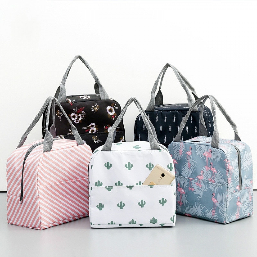 shopyzo's tweet image. #women_bags 
Functional Pattern Portable &amp;amp; Insulated Canvas Lunch Bags For Women and Kids bit.ly/3wxXZyO