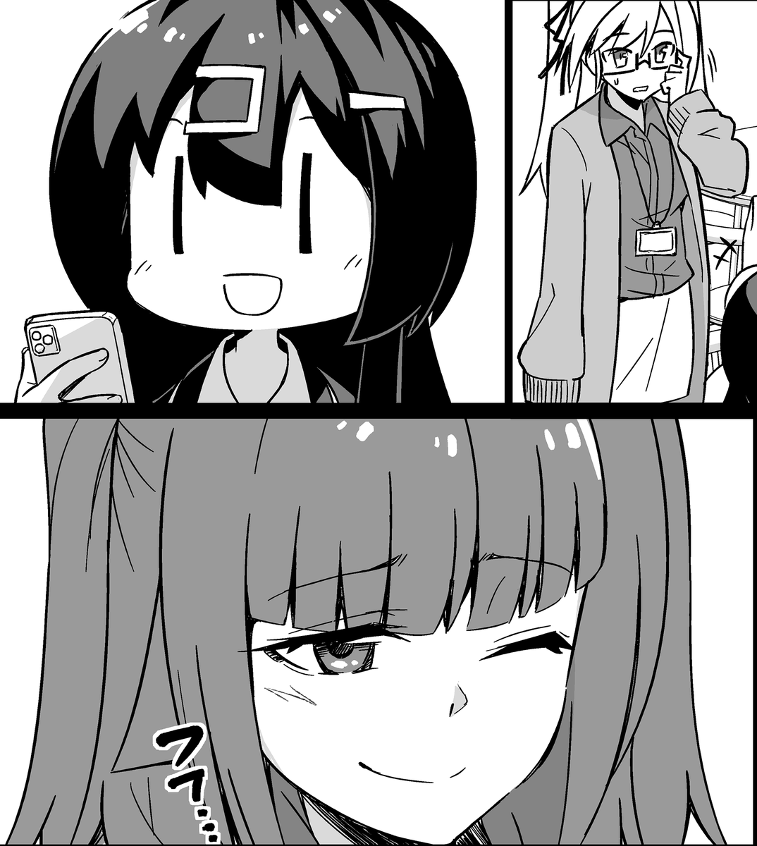 【今回のよく見て欲しいところ】
(左上)(╹ワ╹)
(右上)久しぶりのインフラさん
(下) 先輩さん開眼 https://t.co/s2bpej6vPL