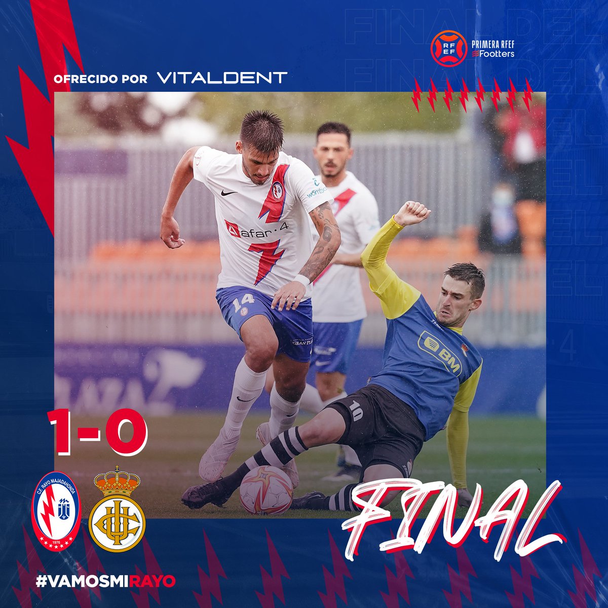 CF Rayo Majadahonda 🤍⚡️💙 tweet media